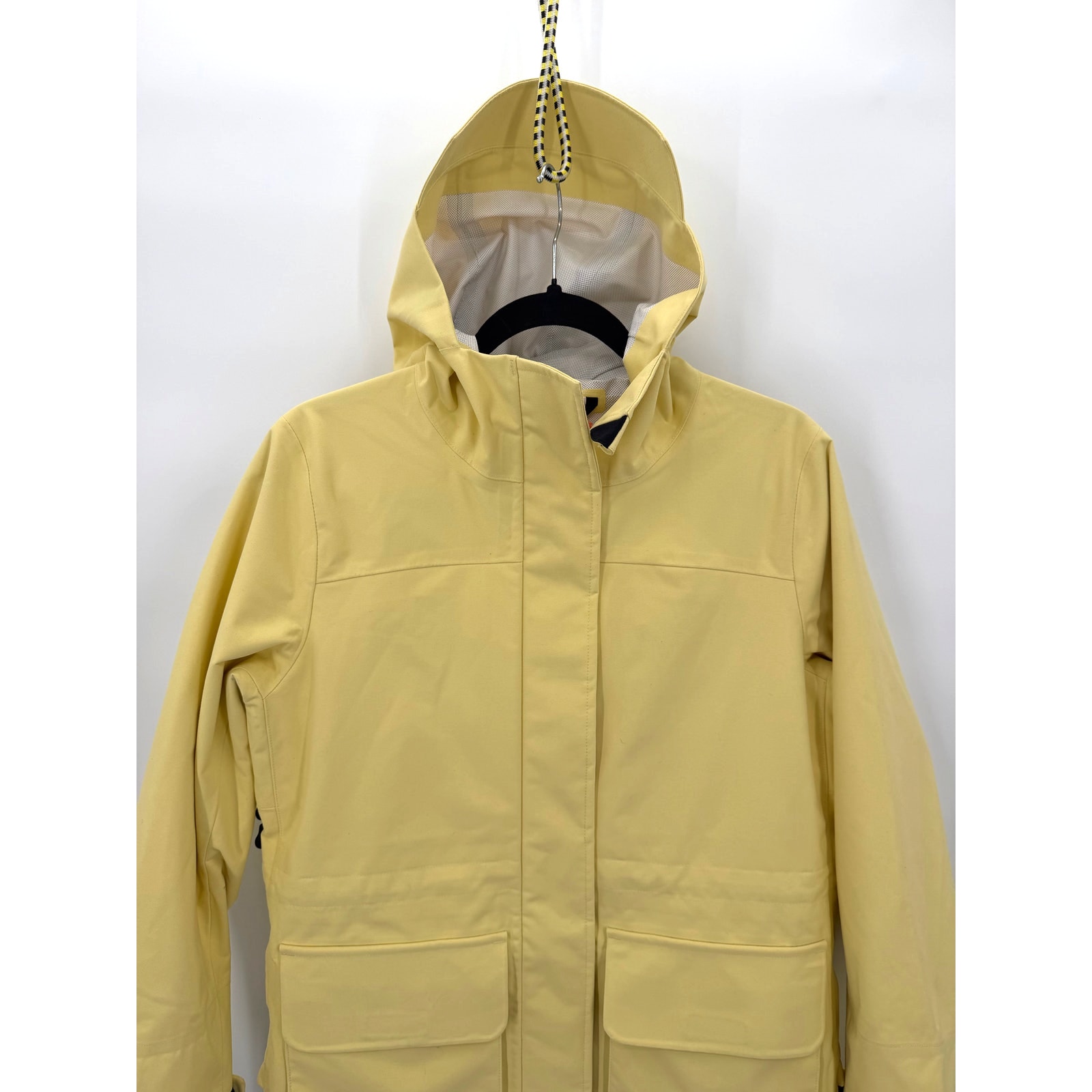 Nwt Alder Lemon Yellow Zippered Rain Or Shine Women's Coat Size Xs — image 2 of 8
